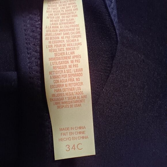 Victorias Secret Push Up Underwire Bikini Top-Size 34C-Halter Adjustable Strap - Picture 6 of 7